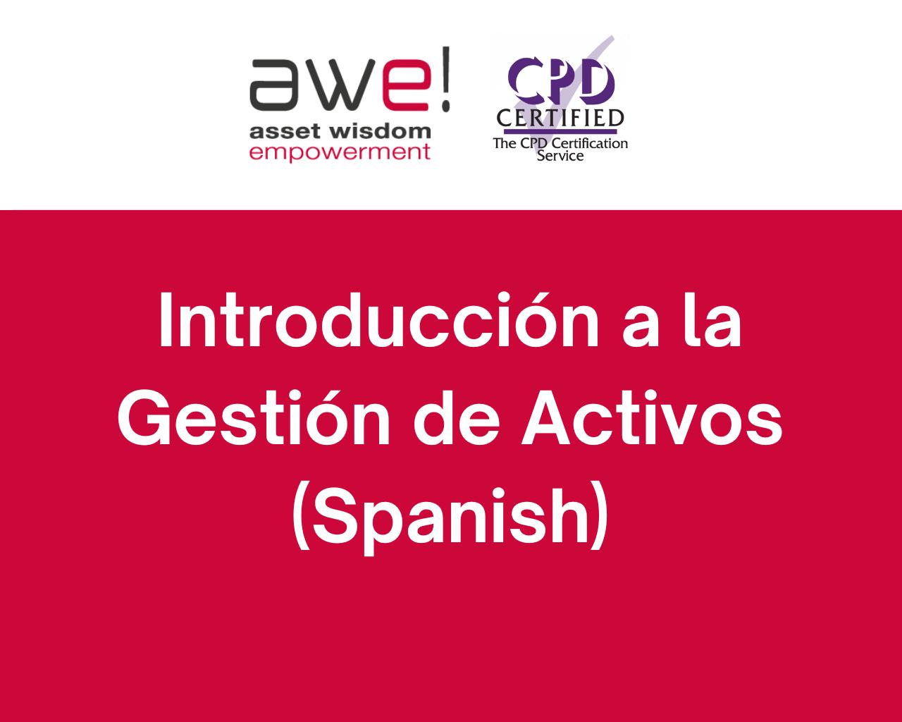 Asset Management Introductory Course - Spanish