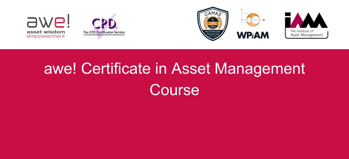 2. awe! Certificate in Asset Management Course